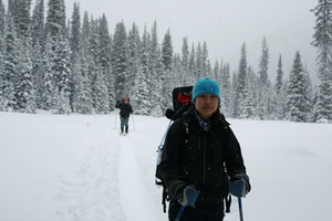 Crossing the Avalanche Gully